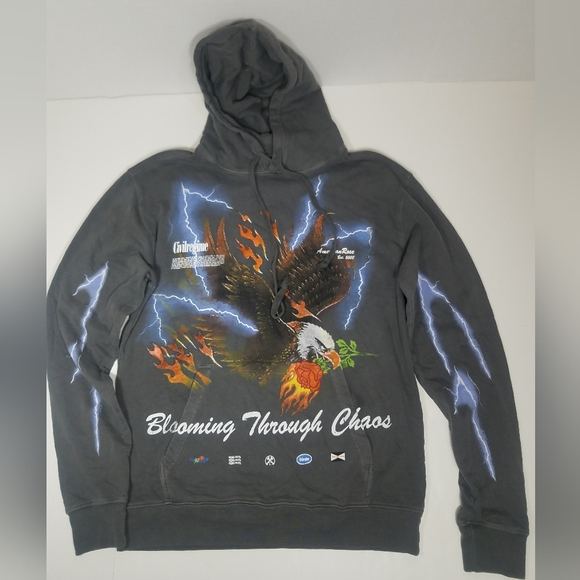 CIVIL REGIME Shirts New Med Civil Regime Black Blooming Through